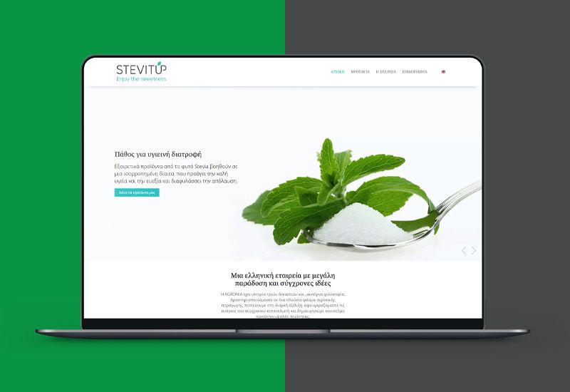 Κατασκευή Εταιρικής Ιστοσελίδας για την StevItUp