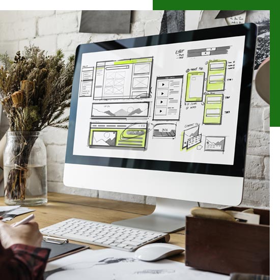 Wireframe για σχεδιασμό ιστοσελίδας